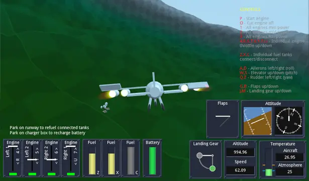 Simplified Flight Simulation thumbnail image