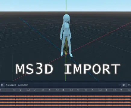 MS3D Import Plugin preview image