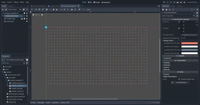 A Star 2D Grid Node preview image