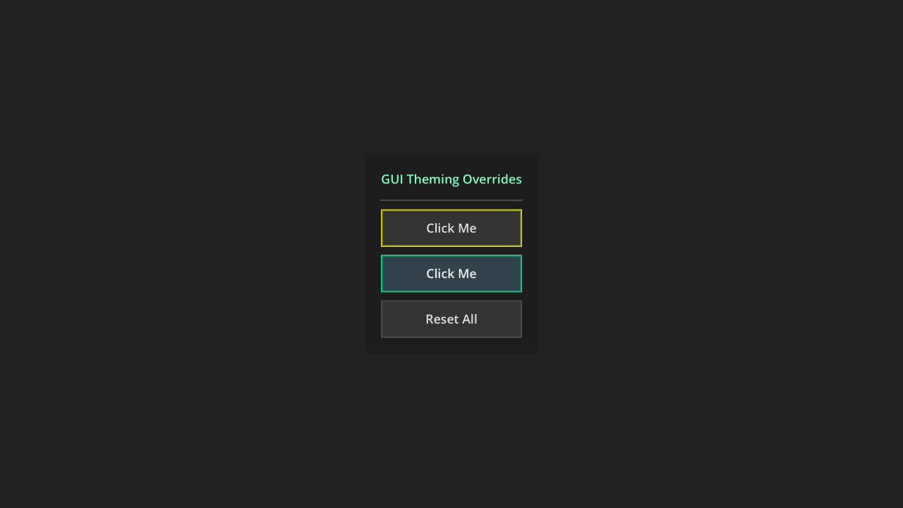 GUI Theming Override Demo preview image