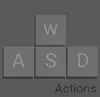 3D First Person WASD Input Actions background image