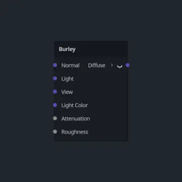 Visual Shader Burley Light Model Node thumbnail image