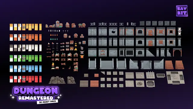 KayKit Dungeon Remastered thumbnail image