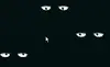 Creepy Eyes Looking at Cursor background image