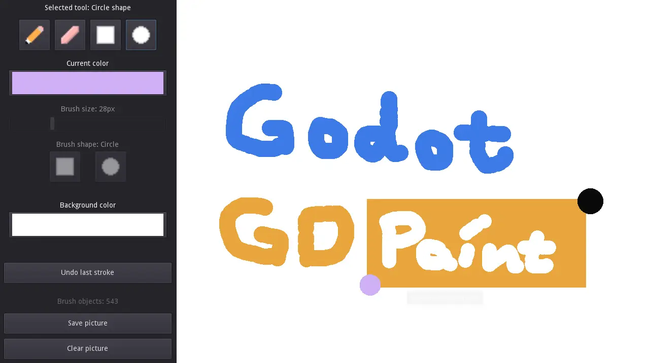 2D GD Paint Demo hero image