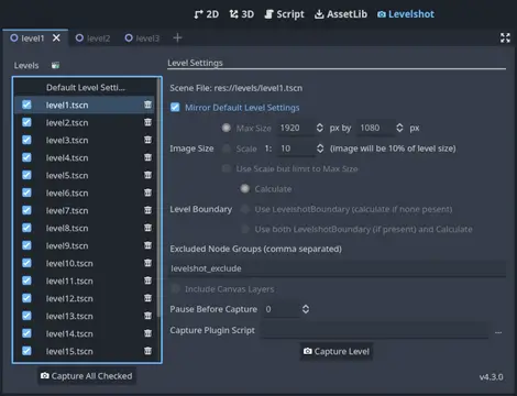 Levelshot - Level Screenshots preview image