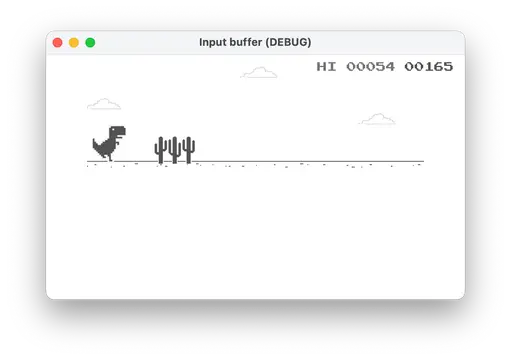 Input buffer preview image