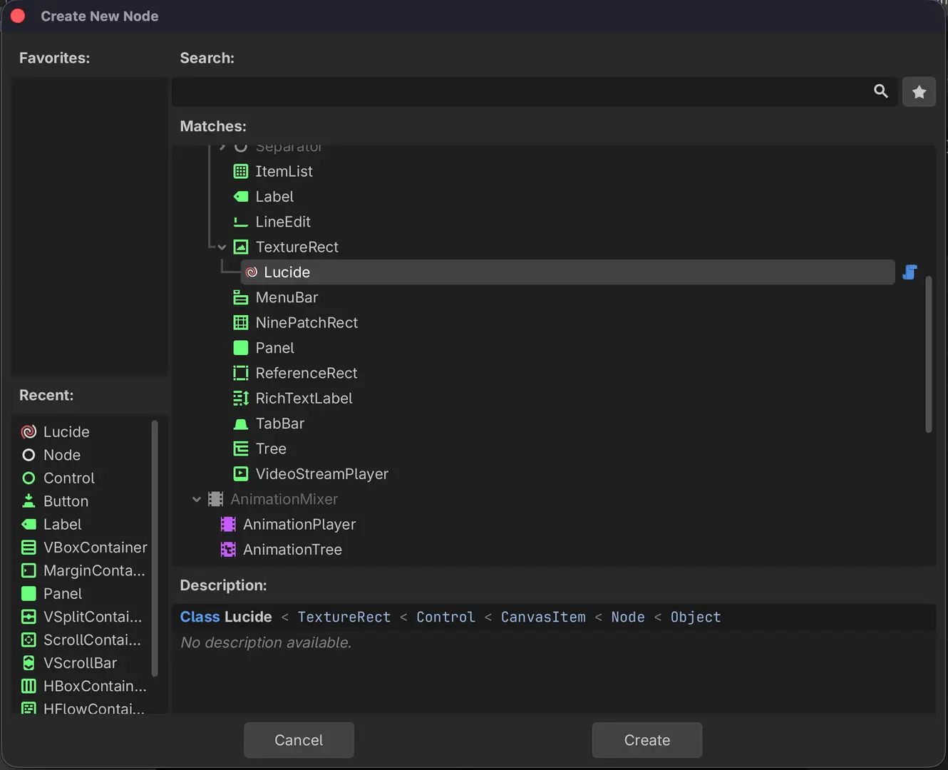 Lucide Godot hero image