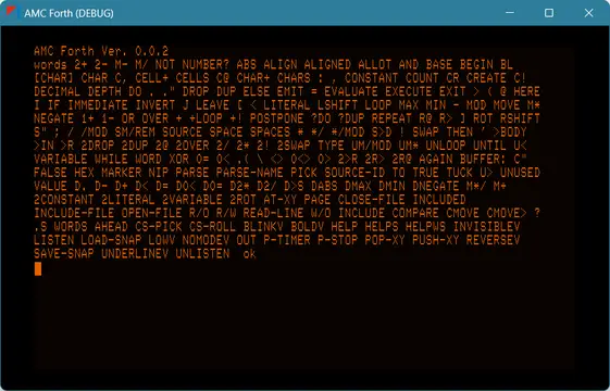 AMC Forth preview image