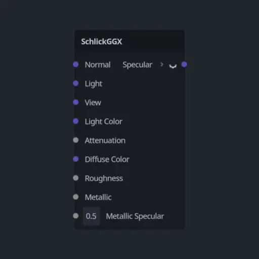 Visual Shader Schlick-GGX Light Model Node hero image