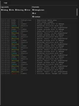 Godot Advanced Logger (C#) thumbnail image