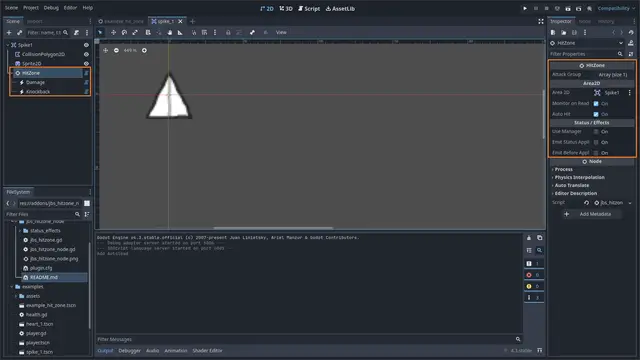 Hit Zone, Status & Effect Node thumbnail image