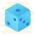 simple random position generator icon image