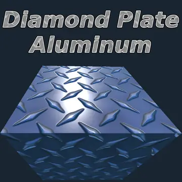 Diamond Plated Aluminum Material preview image