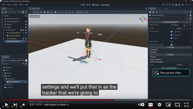 Godot XR VMC Tracker preview image