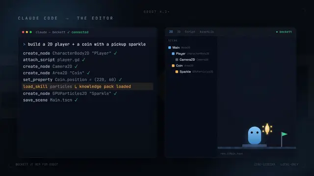 Beckett (AI MCP for Godot) thumbnail image
