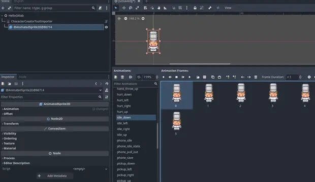 Character generator importer tool thumbnail image