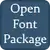 Open Font Package icon image