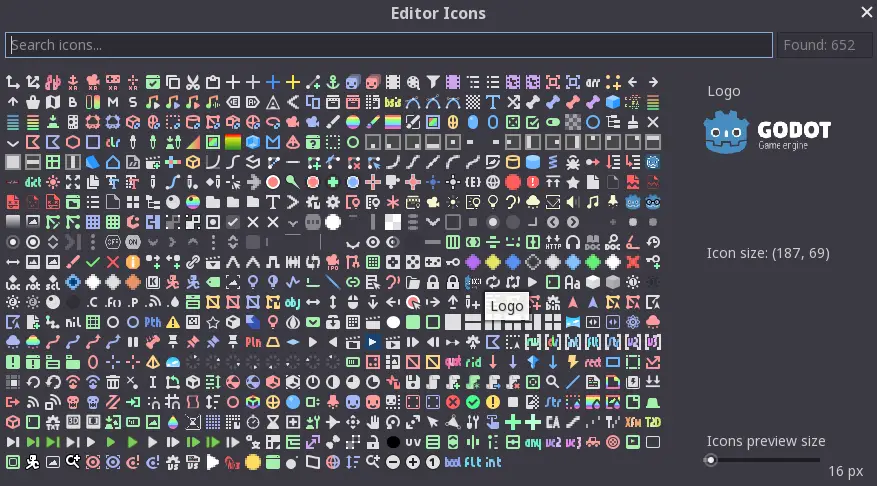Editor Icons Previewer hero image