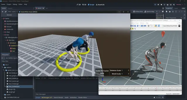 Godot XR MVN Tracker preview image