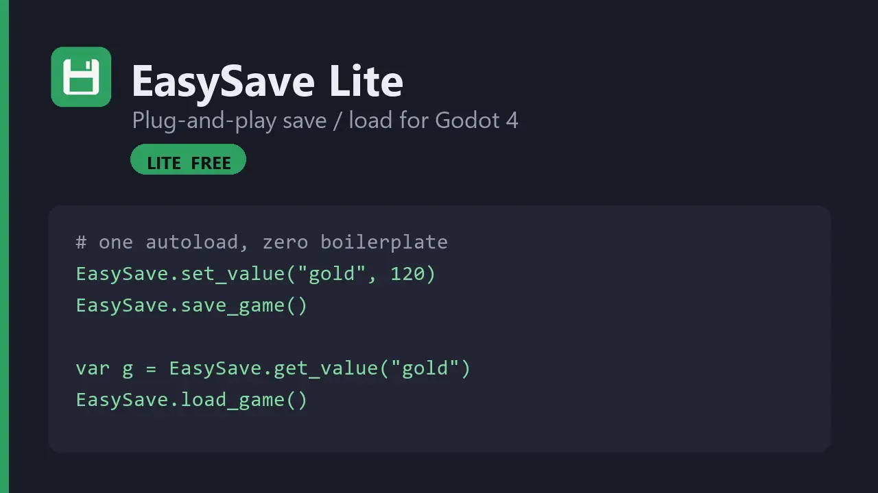 EasySave Lite hero image
