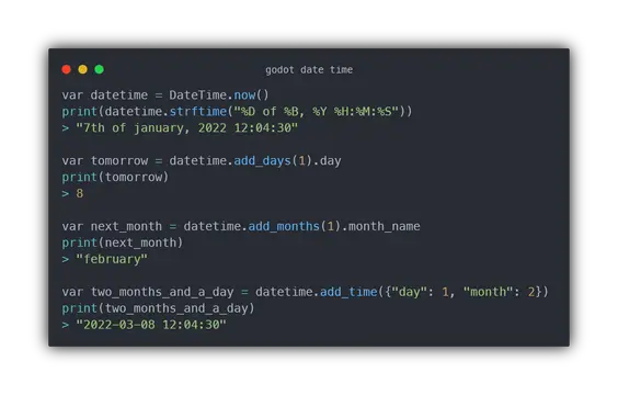 Date Time preview image