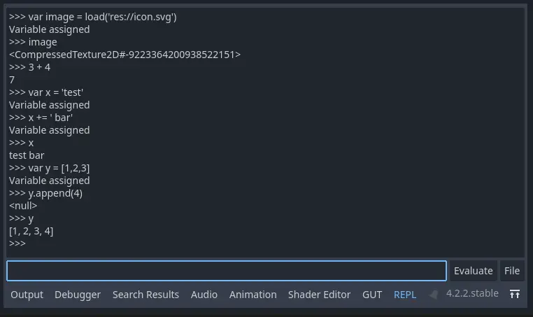 GDScript REPL hero image