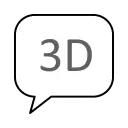 SpeechBubble3D preview image