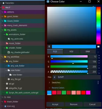 Fancy Folder Colors thumbnail image