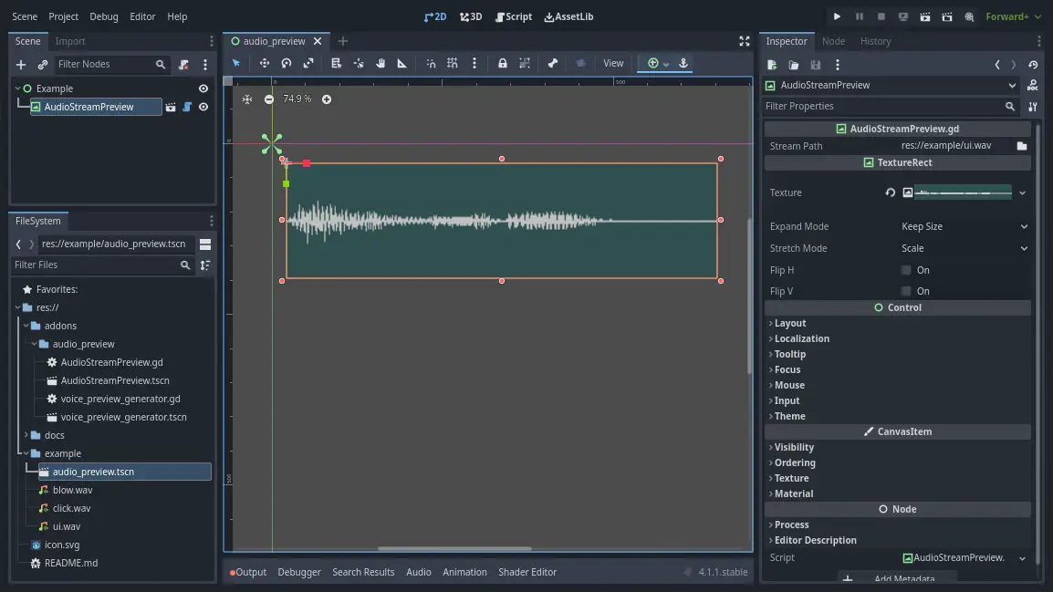 AudioStreamPreview hero image