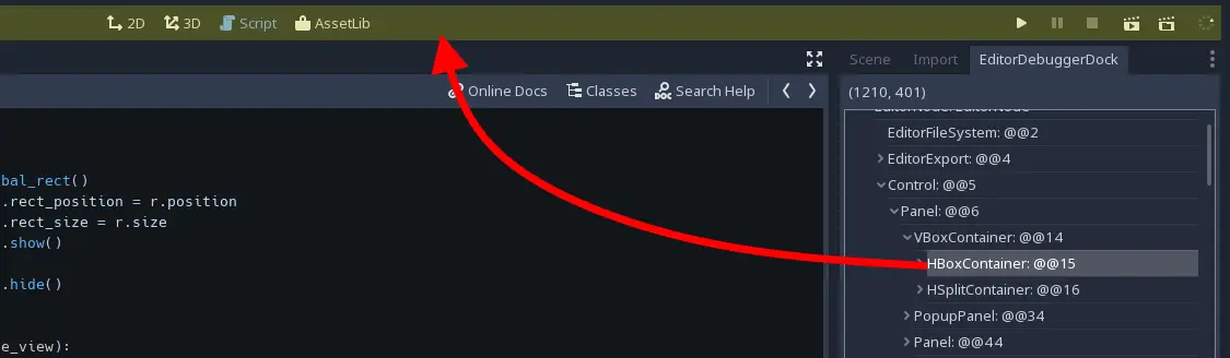 Editor debugger hero image