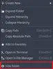 Hide Folders background image