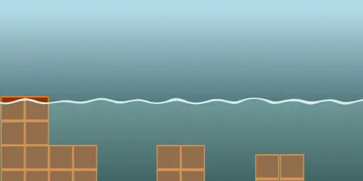 Simple 2D Water Surface background image