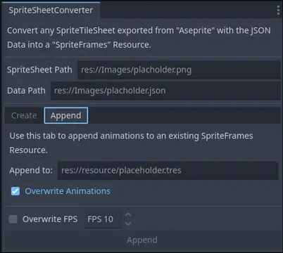 SpriteSheet to SpriteFrames thumbnail image