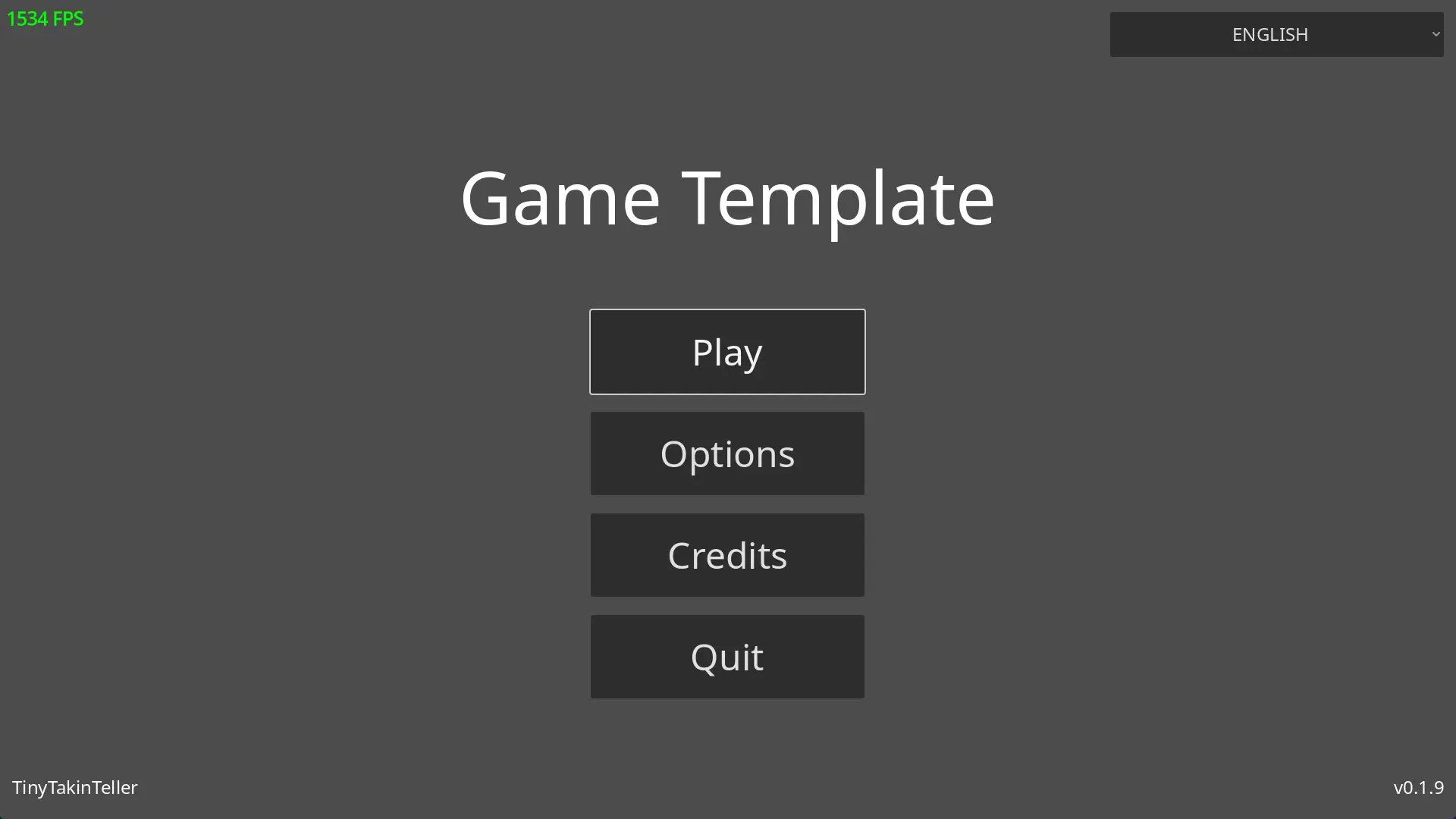 Takin Game Template hero image
