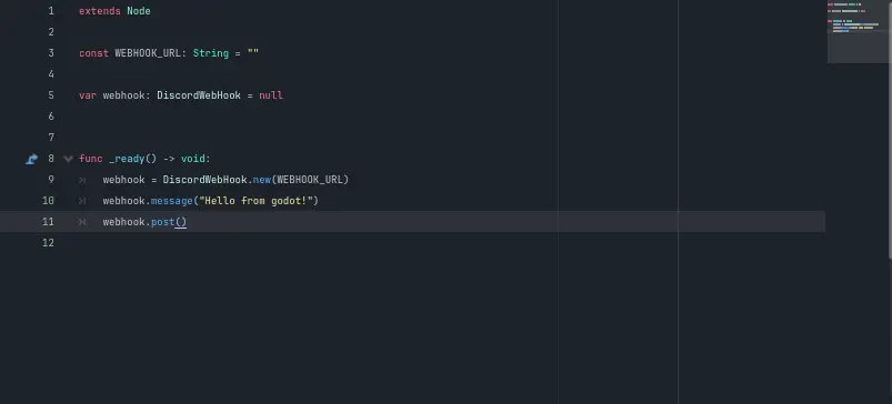 Godot Discord WebHook hero image