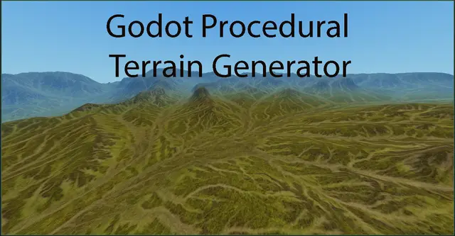 Procedural-Terrain-Generator-for-Godot background image