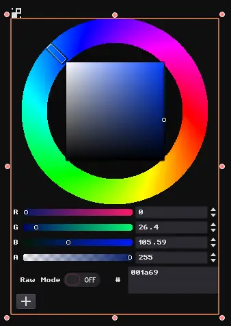 HSV ColorPicker / Color wheel hero image