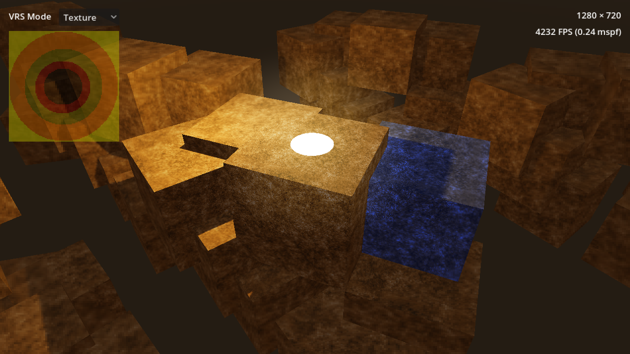 Variable Rate Shading (VRS) Demo preview image