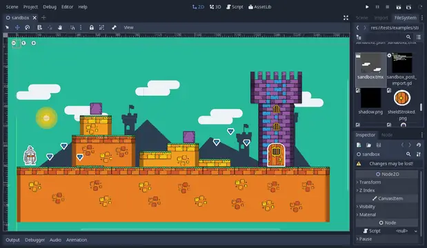 Tiled Map Importer for Godot 3 thumbnail image
