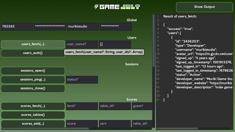 Game Jolt API hero image