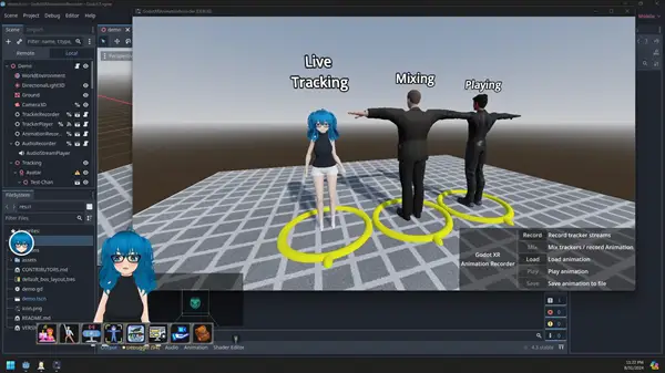 Godot XR Animation Recorder preview image