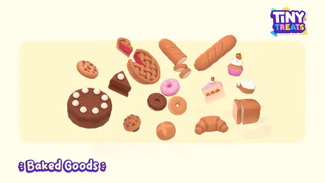 Tiny Treats - Baked Goods set thumbnail image