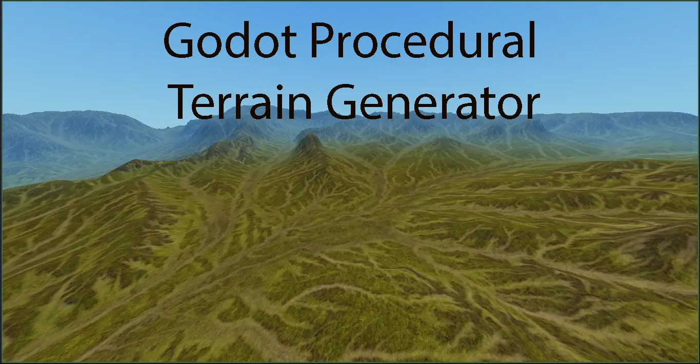 Procedural-Terrain-Generator-for-Godot hero image
