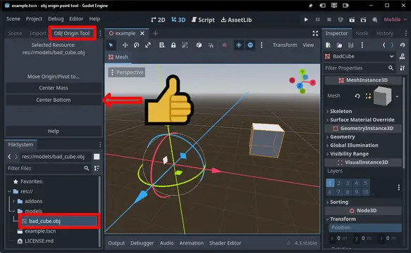 OBJ Origin/Pivot Tool thumbnail image