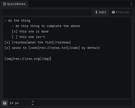Quick Notes thumbnail image