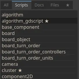 Script Panel + (old version) thumbnail image