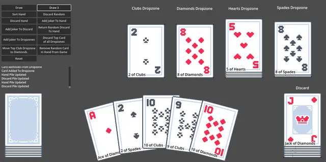 Simple Card Pile UI thumbnail image