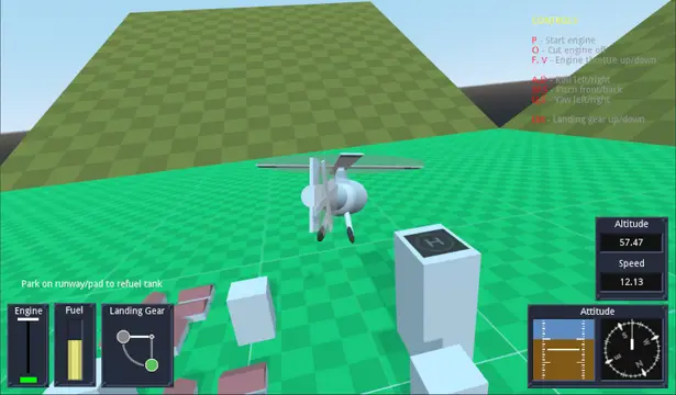Simplified Flight Simulation thumbnail image