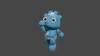 3D Platformer Robot background image